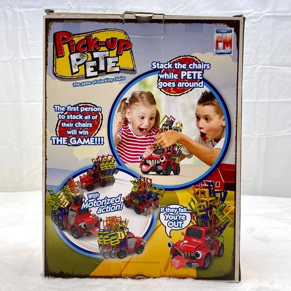 Pick-up Pete The Game of Stacking Chairs Motorized Fotorama 100% Complete - Picture 9 of 12